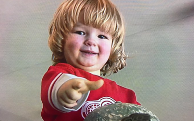 2 Year Old Was The Red Wings MVP